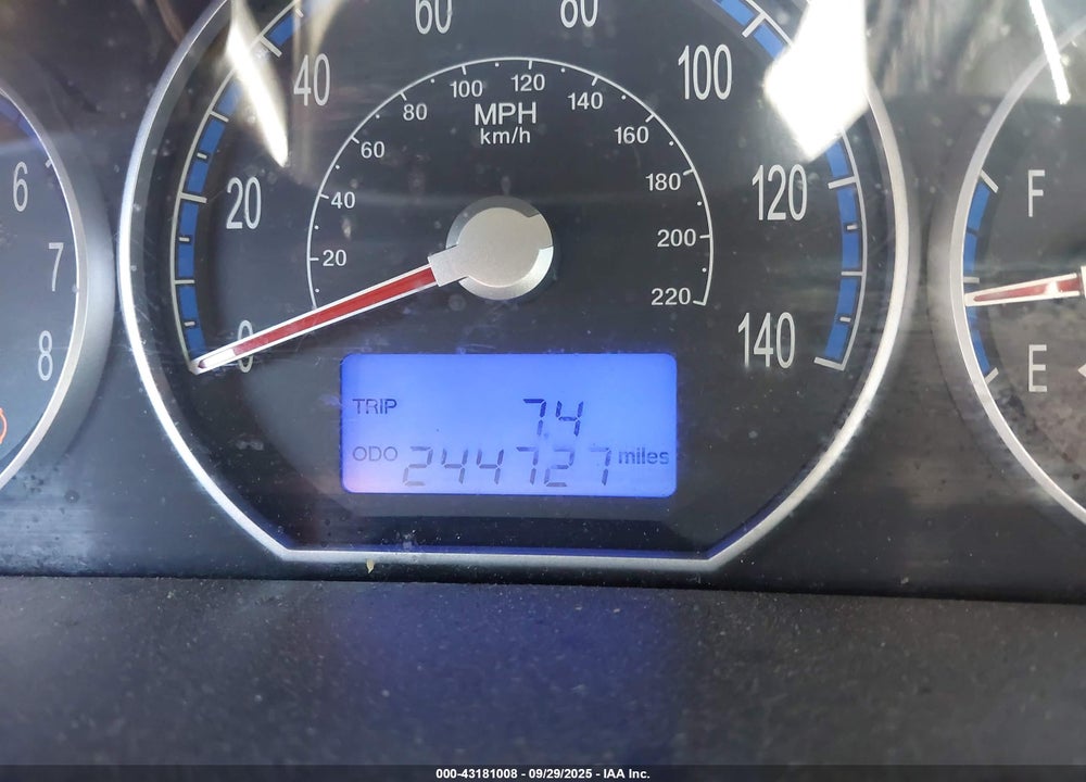 2007 HYUNDAI SANTA FE LIMITED/SE VIN: 5NMSH13E47H124605