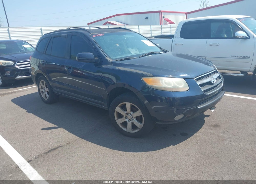 2007 HYUNDAI SANTA FE LIMITED/SE VIN: 5NMSH13E47H124605