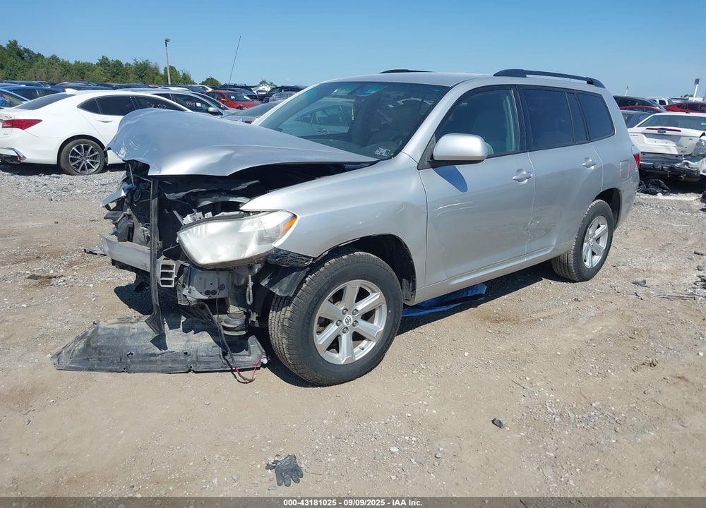 2010 TOYOTA HIGHLANDER VIN: JTEBK3EH6A2155804