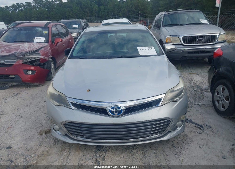 2013 TOYOTA AVALON HYBRID VIN: 4T1BD1EB8DU017992