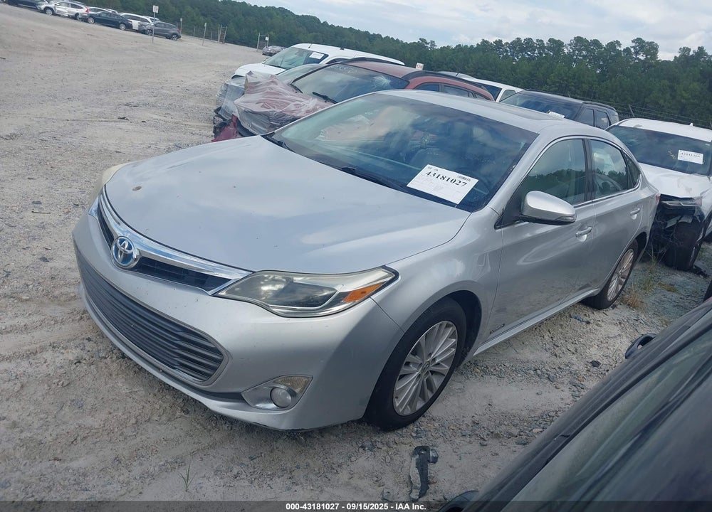 2013 TOYOTA AVALON HYBRID VIN: 4T1BD1EB8DU017992