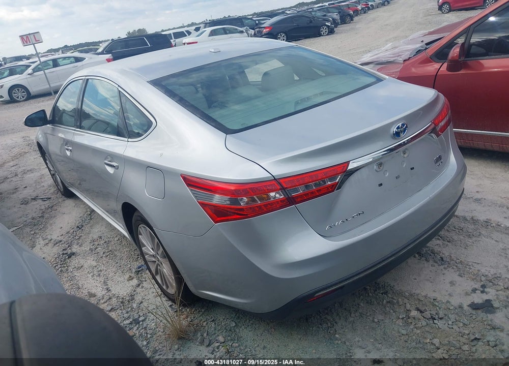 2013 TOYOTA AVALON HYBRID VIN: 4T1BD1EB8DU017992