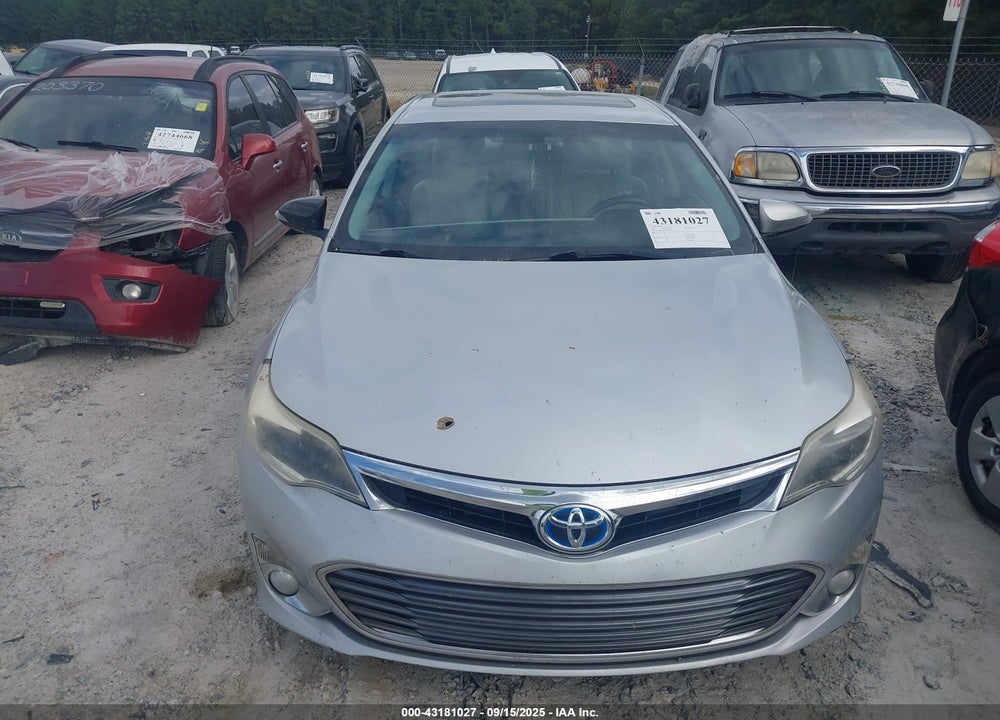 2013 TOYOTA AVALON HYBRID VIN: 4T1BD1EB8DU017992