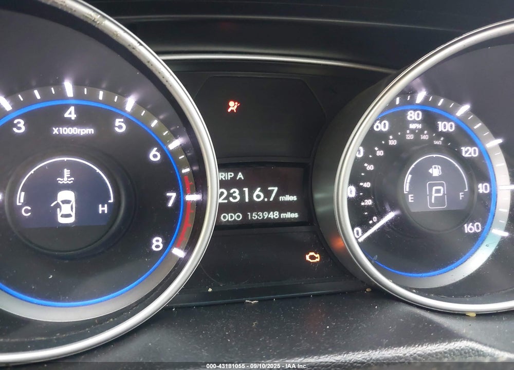 2011 HYUNDAI SONATA VIN: 5NPEB4AC6BH123002