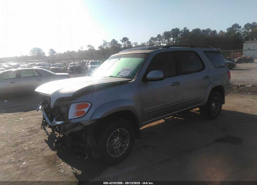 2004 TOYOTA SEQUOIA LIMITED V8 VIN: 5TDBT48A14S209450