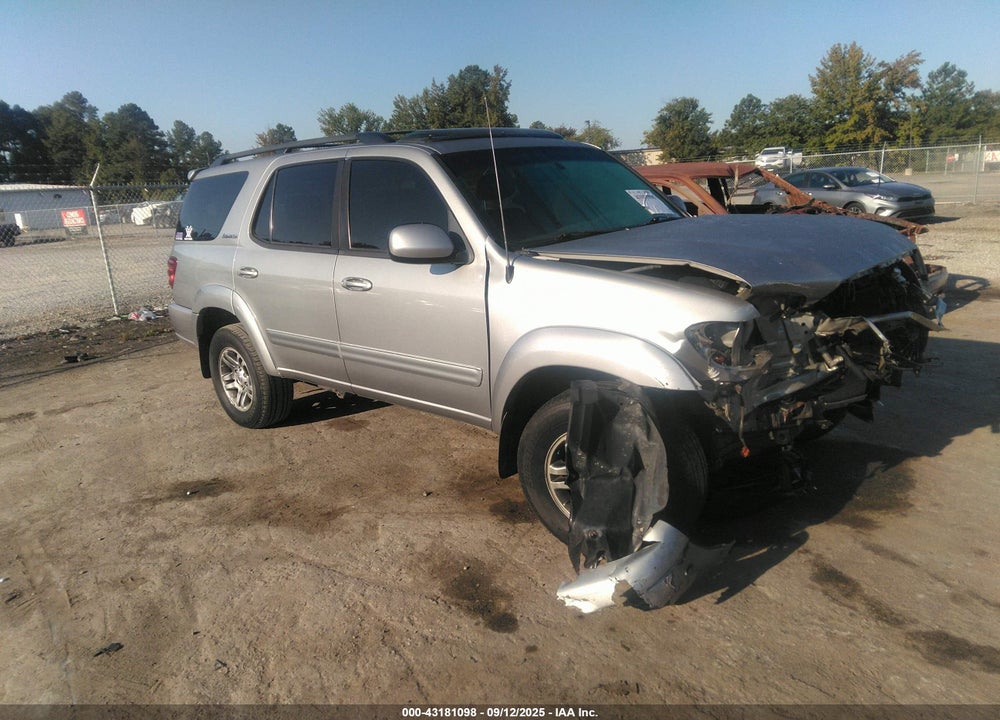 2004 TOYOTA SEQUOIA LIMITED V8 VIN: 5TDBT48A14S209450