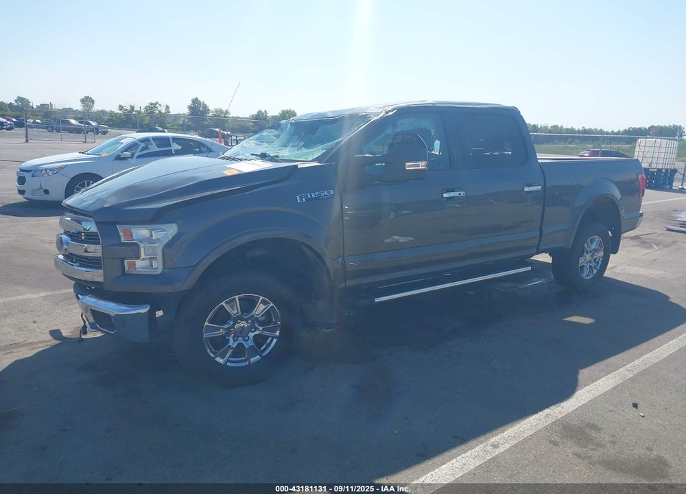 2016 FORD F-150 LARIAT VIN: 1FTFW1EF8GFC09361