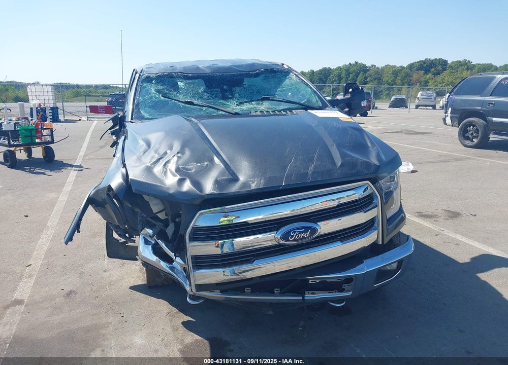 2016 FORD F-150 LARIAT VIN: 1FTFW1EF8GFC09361
