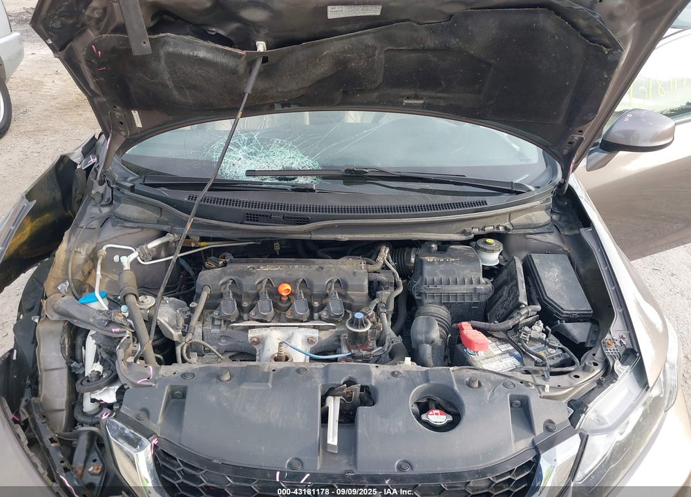 2013 HONDA CIVIC VIN: 19XFB2F9XDE090972