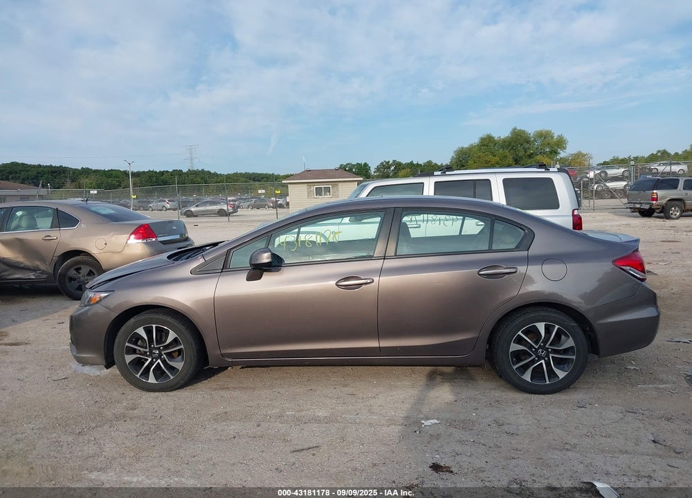 2013 HONDA CIVIC VIN: 19XFB2F9XDE090972