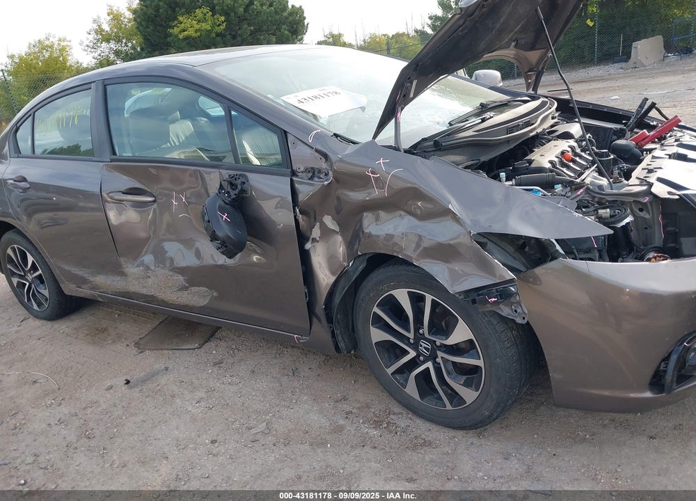 2013 HONDA CIVIC VIN: 19XFB2F9XDE090972