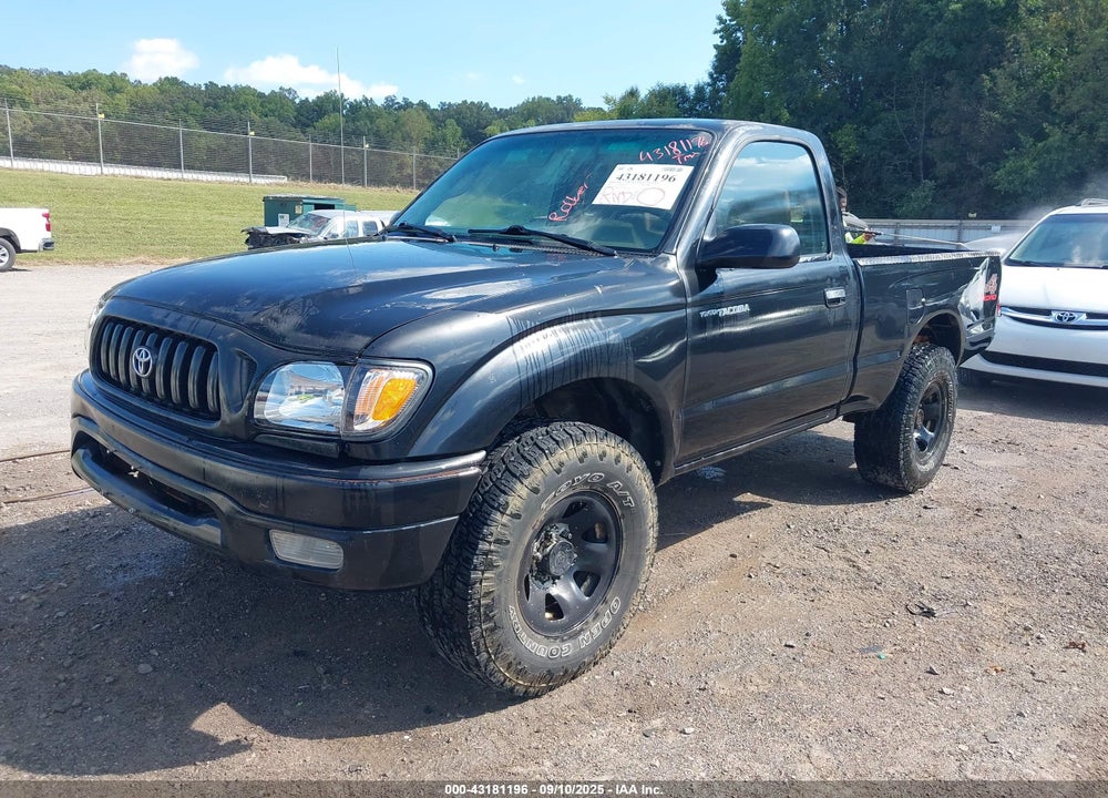 2002 TOYOTA TACOMA VIN: 5TEPM62N72Z096260
