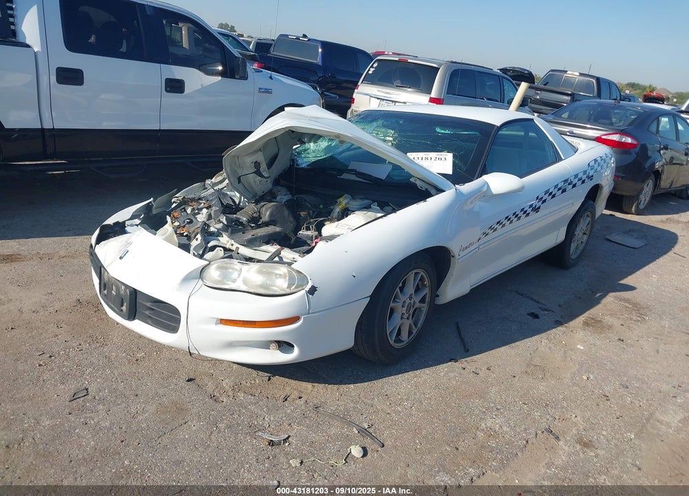 2002 CHEVROLET CAMARO VIN: 2G1FP22K822106836
