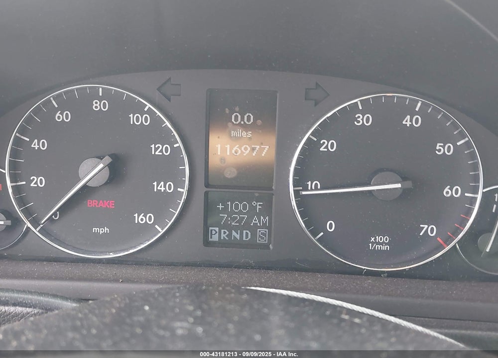 2007 MERCEDES-BENZ C 280 LUXURY VIN: WDBRF54H87F882219