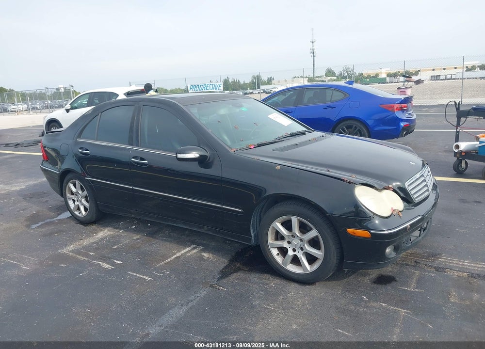 2007 MERCEDES-BENZ C 280 LUXURY VIN: WDBRF54H87F882219