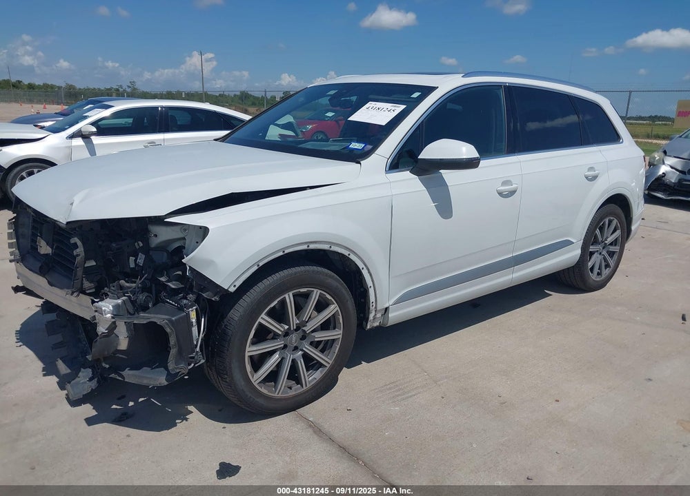 2018 AUDI Q7 3.0T PREMIUM VIN: WA1LAAF71JD011615
