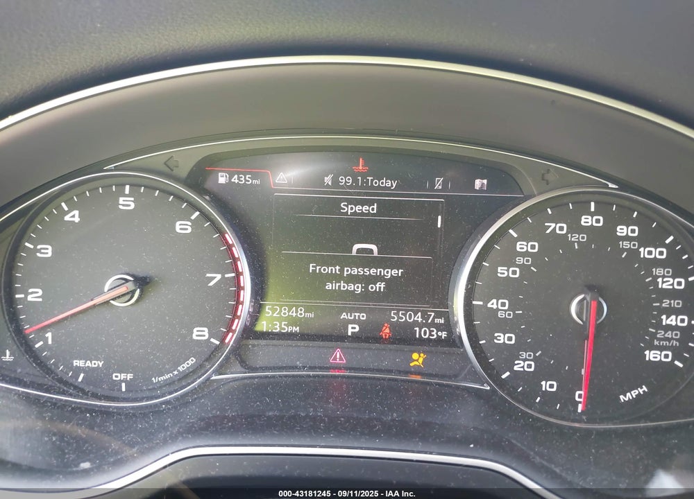 2018 AUDI Q7 3.0T PREMIUM VIN: WA1LAAF71JD011615
