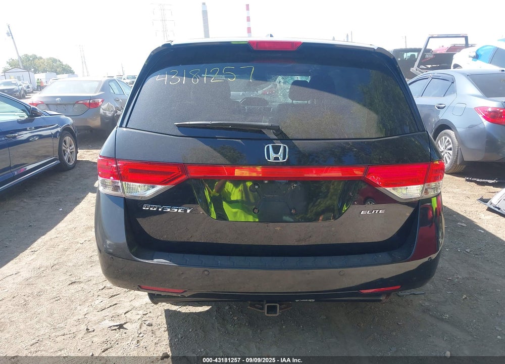 2017 HONDA ODYSSEY VIN: 5FNRL5H92HB000190
