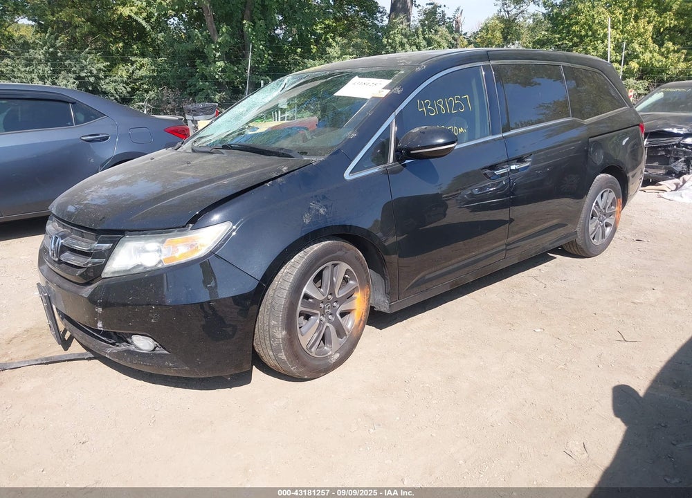 2017 HONDA ODYSSEY VIN: 5FNRL5H92HB000190