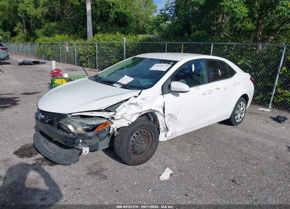 2015 TOYOTA COROLLA VIN: 2T1BURHE3FC396019