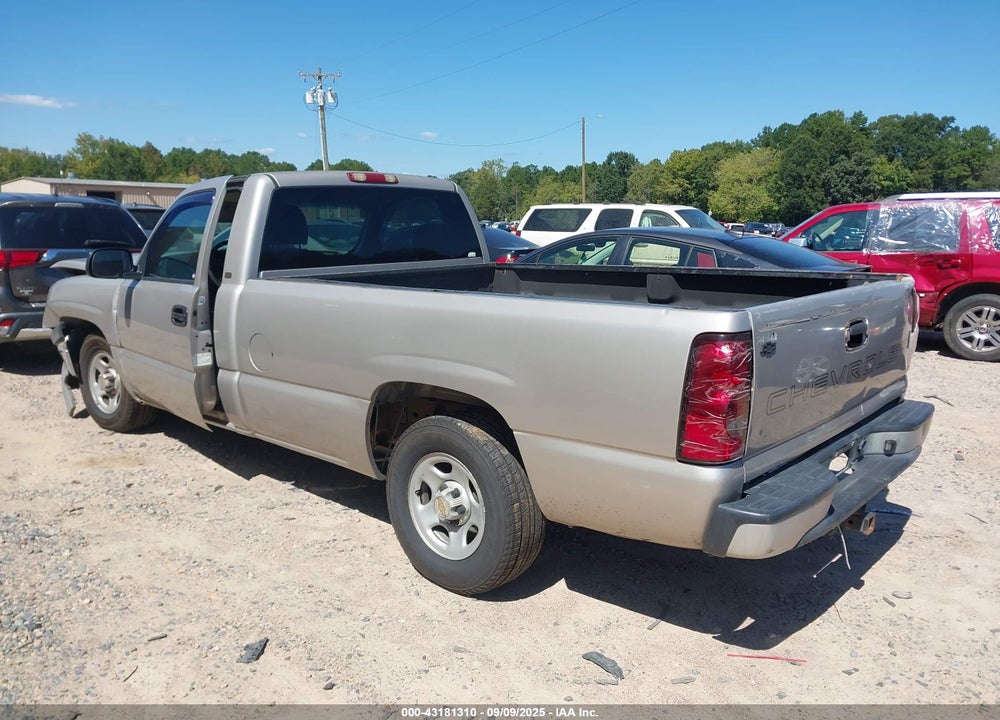 2004 CHEVROLET SILVERADO 1500 WORK TRUCK VIN: 1GCEC14T14Z207229