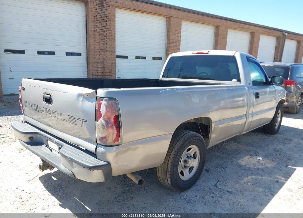 2004 CHEVROLET SILVERADO 1500 WORK TRUCK VIN: 1GCEC14T14Z207229