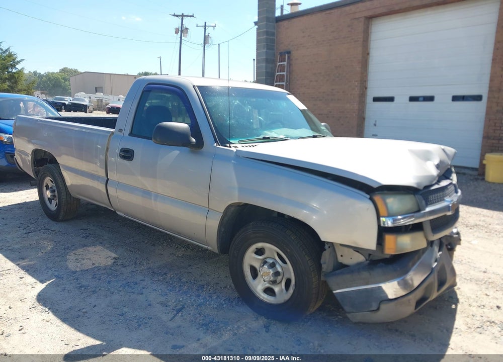 2004 CHEVROLET SILVERADO 1500 WORK TRUCK VIN: 1GCEC14T14Z207229