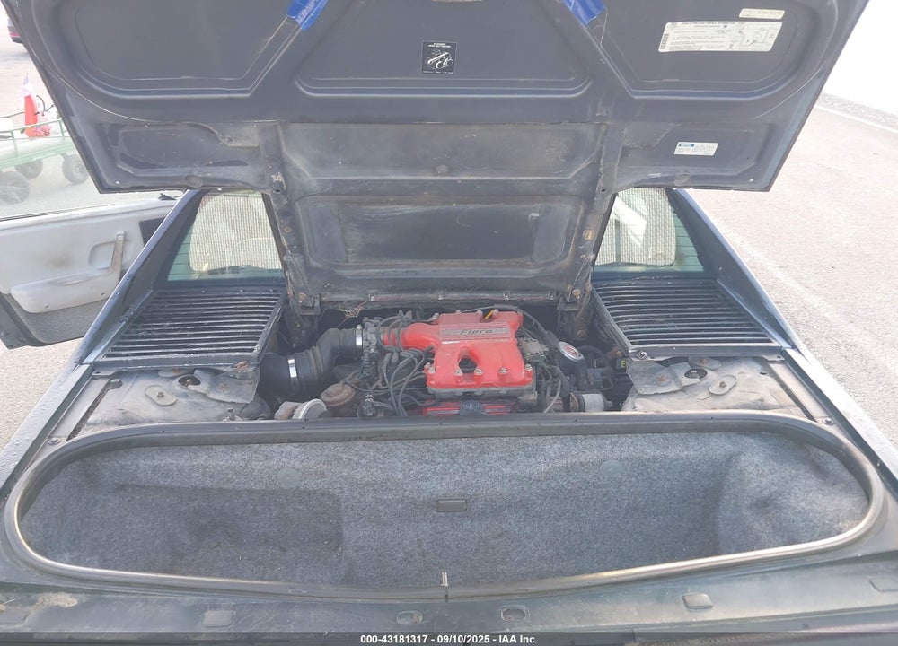1985 PONTIAC FIERO GT VIN: 1G2PG3798FP238375