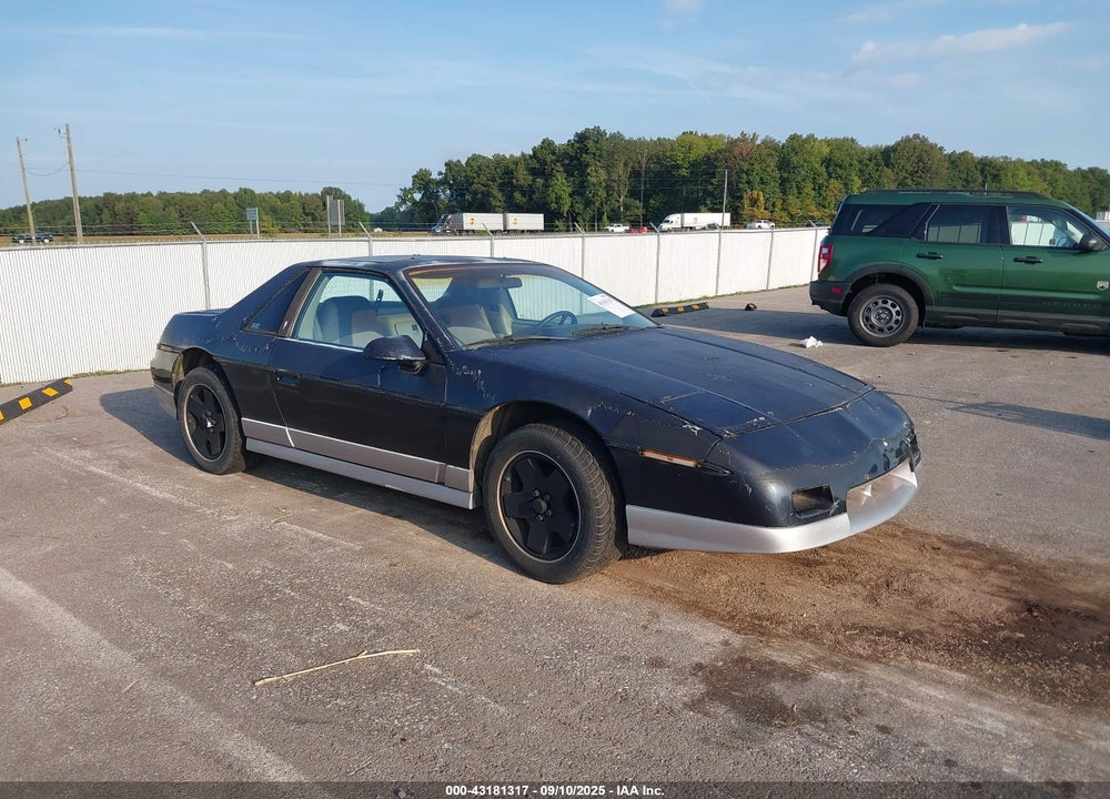 1985 PONTIAC FIERO GT VIN: 1G2PG3798FP238375