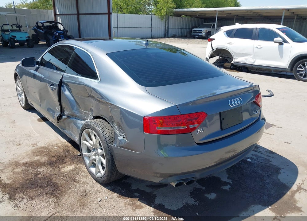 2012 AUDI A5 VIN: WAULFAFR9CA042640