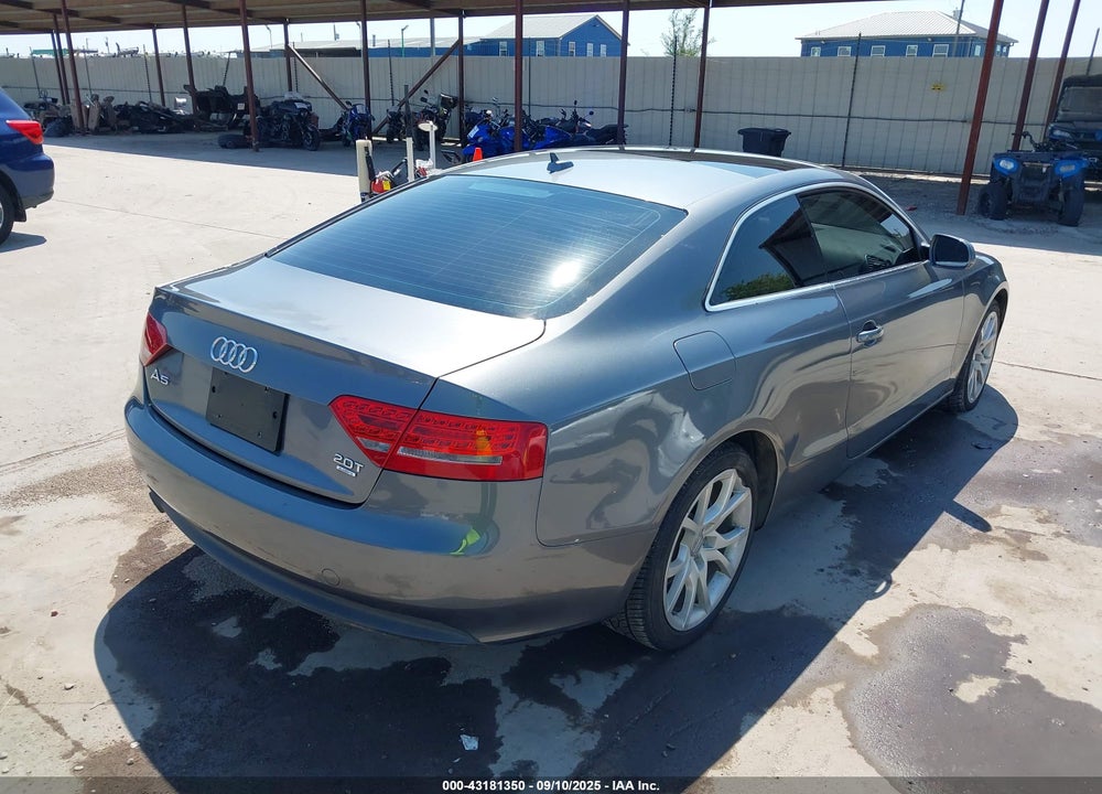 2012 AUDI A5 VIN: WAULFAFR9CA042640