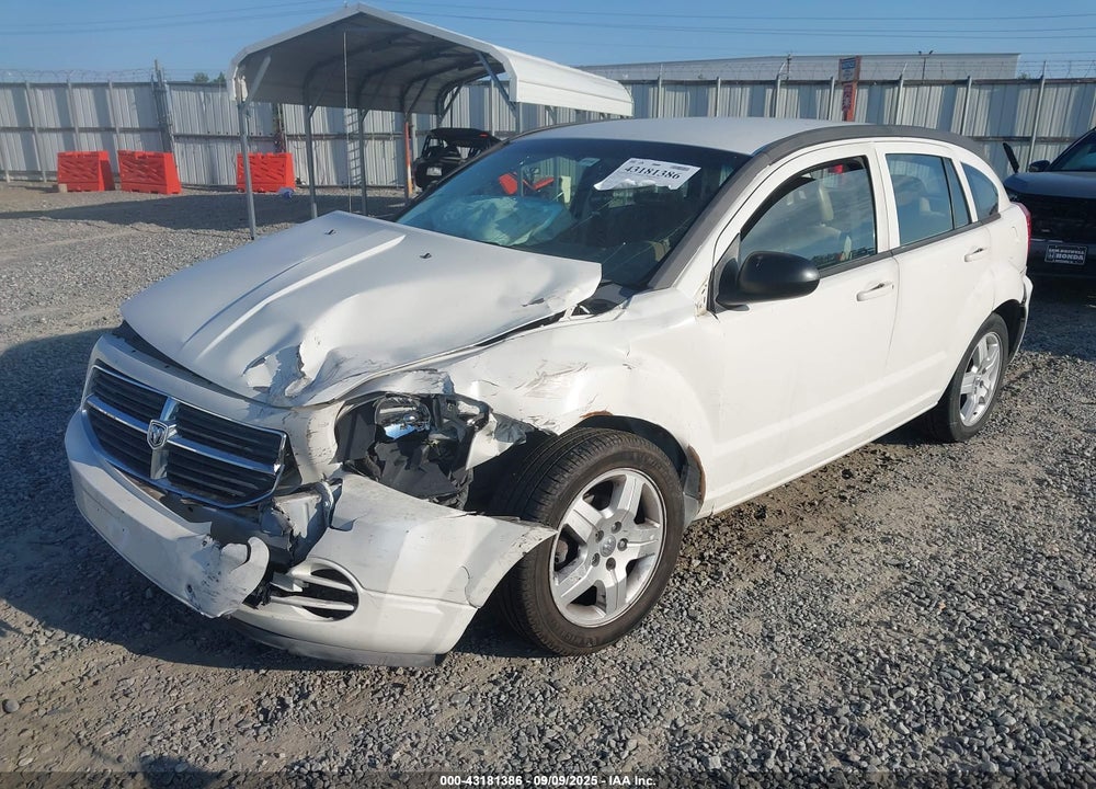 2009 DODGE CALIBER SXT VIN: 1B3HB48A89D125644