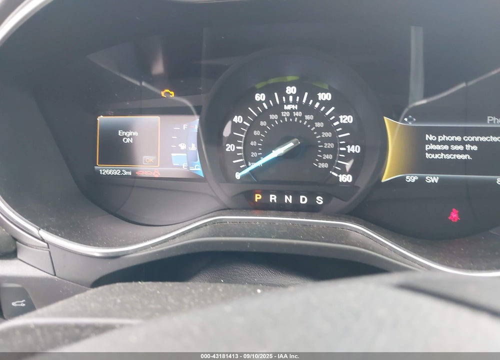2016 FORD FUSION TITANIUM VIN: 3FA6P0K91GR248968
