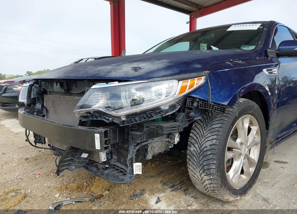 2016 KIA OPTIMA VIN: 5XXGU4L37GG009741