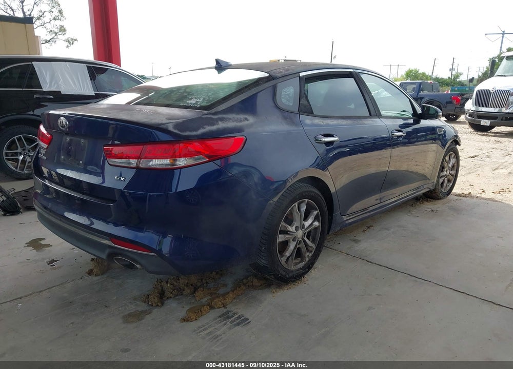 2016 KIA OPTIMA VIN: 5XXGU4L37GG009741
