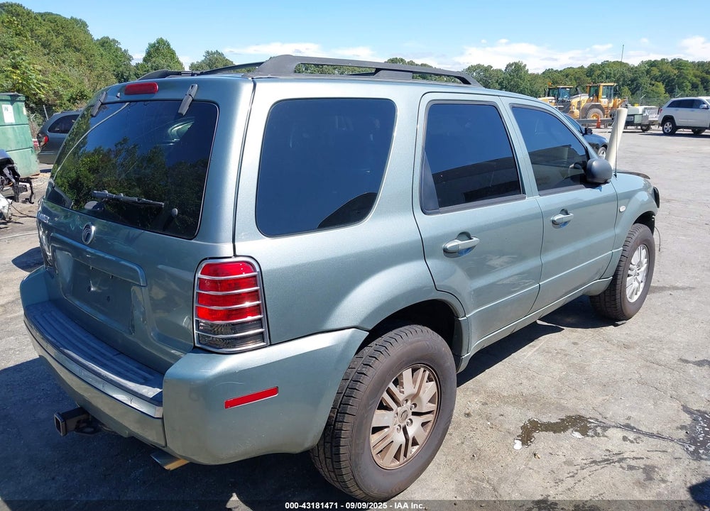 2006 MERCURY MARINER VIN: 4M2YU56Z86DJ06525