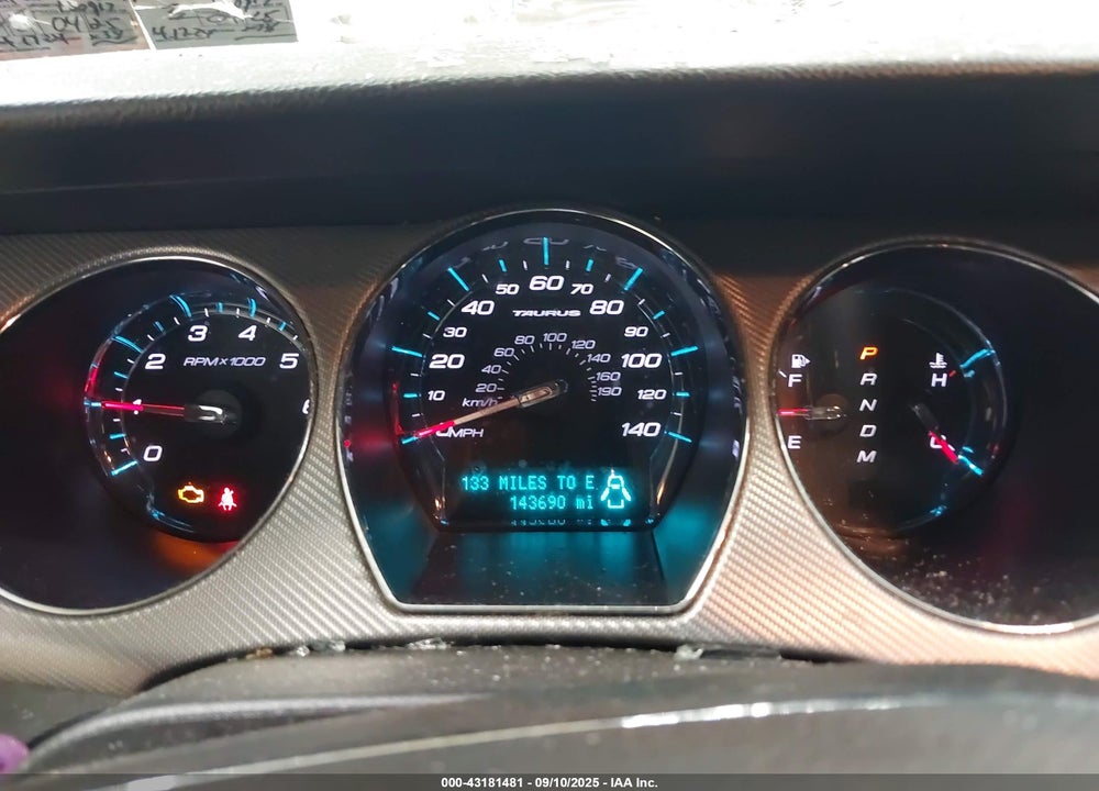 2010 FORD TAURUS VIN: 1FAHP2KT9AG153251