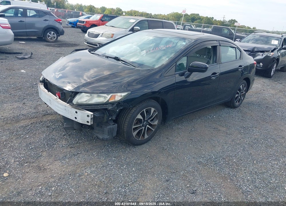 2014 HONDA CIVIC EX VIN: 19XFB2F87EE264621