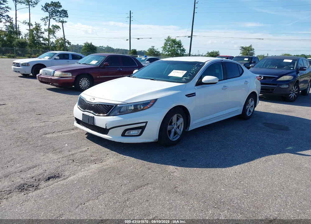 2015 KIA OPTIMA VIN: KNAGM4A76F5617398