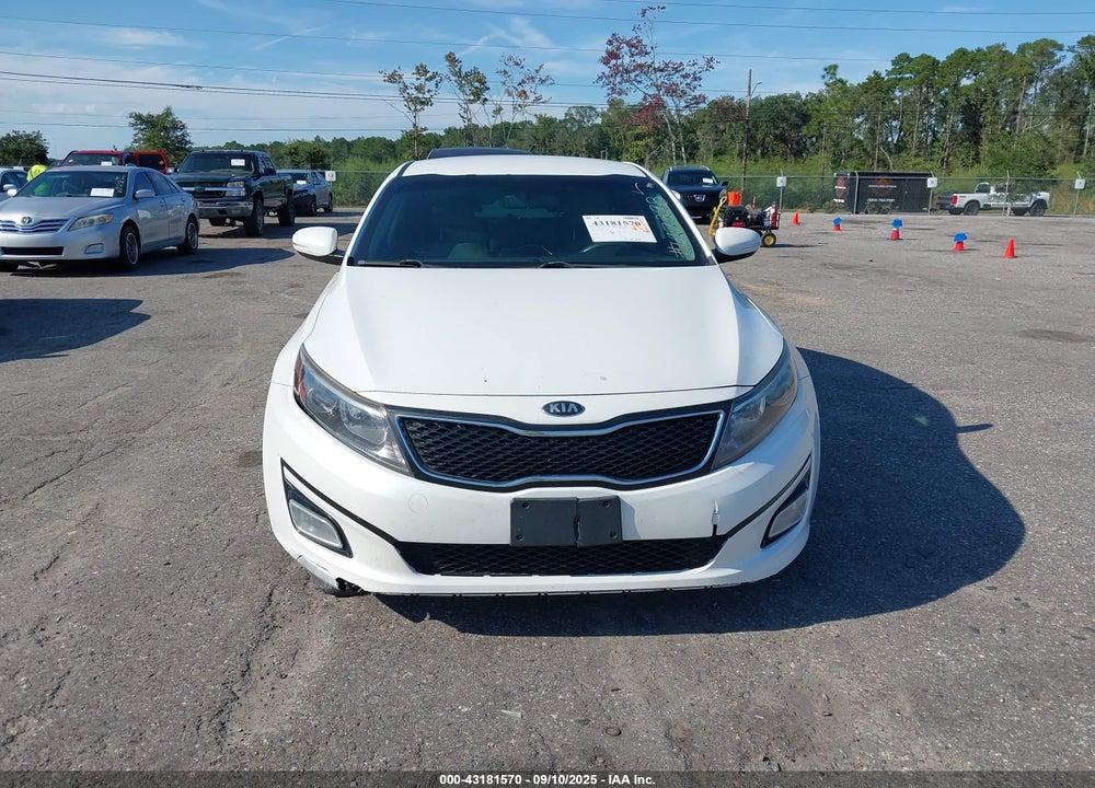 2015 KIA OPTIMA VIN: KNAGM4A76F5617398