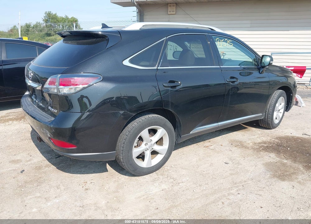 2013 LEXUS RX 350 VIN: 2T2BK1BA0DC176309