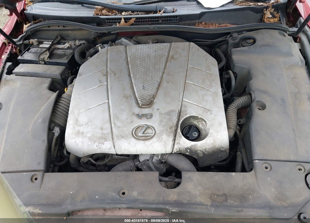 2006 LEXUS IS 350 VIN: JTHBE262565003856