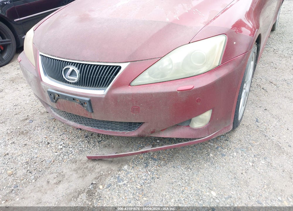 2006 LEXUS IS 350 VIN: JTHBE262565003856