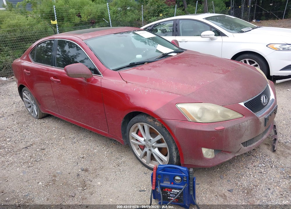 2006 LEXUS IS 350 VIN: JTHBE262565003856