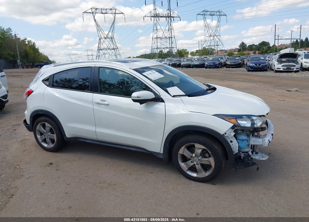 2017 HONDA HR-V VIN: 3CZRU6H75HM727976