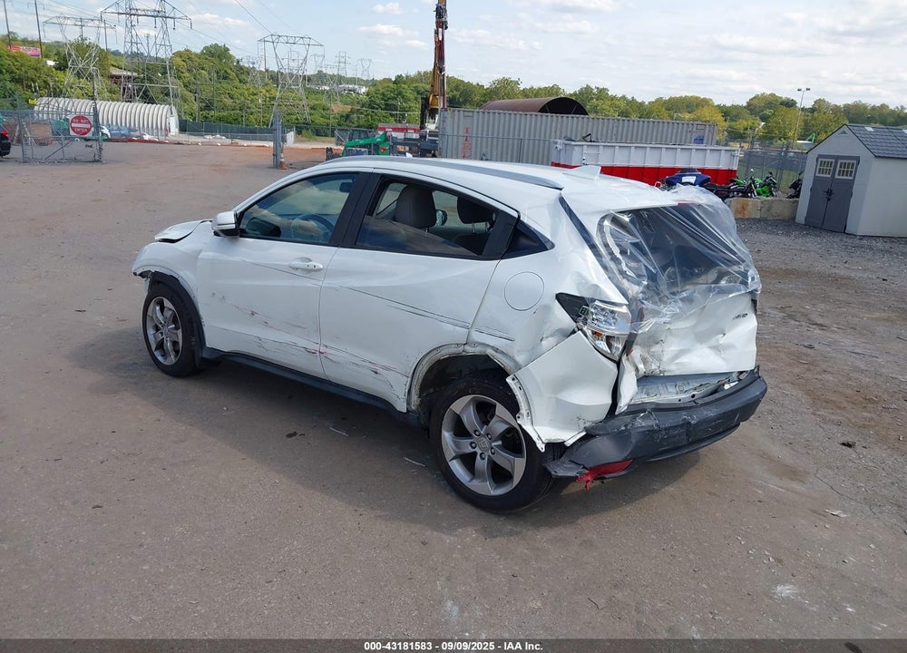 2017 HONDA HR-V VIN: 3CZRU6H75HM727976