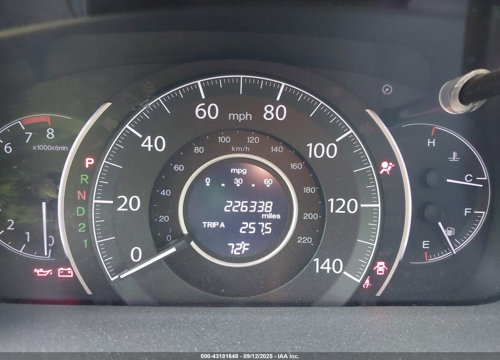 2012 HONDA CR-V VIN: 2HKRM4H70CH633870