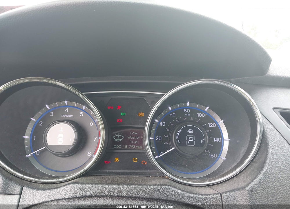 2013 HYUNDAI SONATA VIN: 5NPEB4AC2DH523111