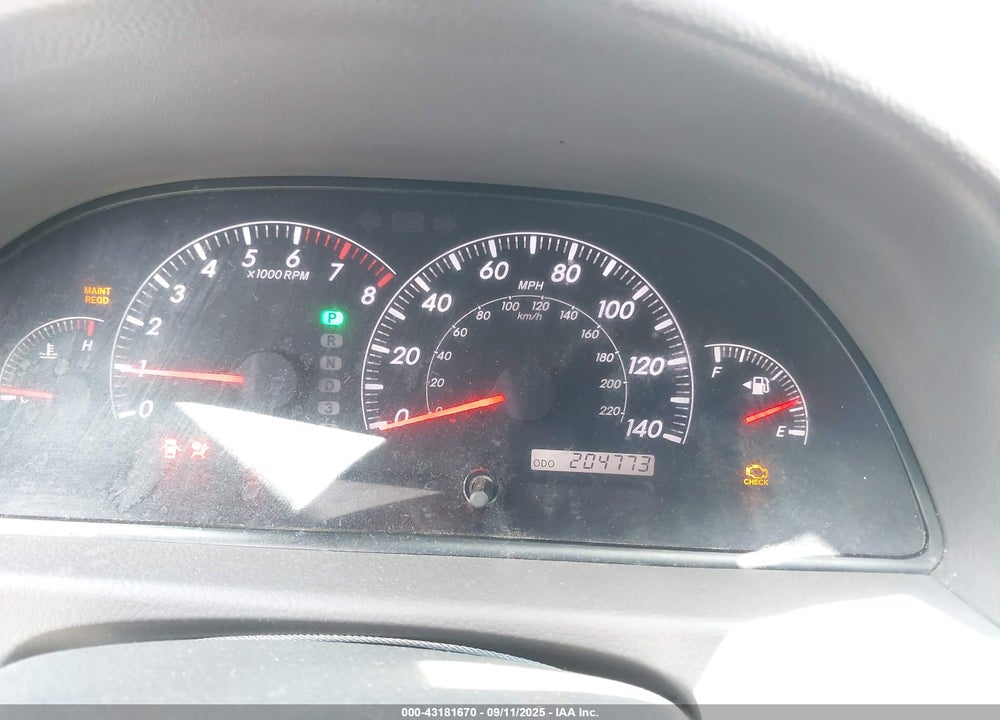 2006 TOYOTA CAMRY LE VIN: 4T1BE32K16U742303
