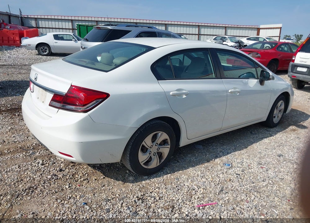 2015 HONDA CIVIC LX VIN: 19XFB2F58FE279376